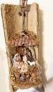 presepe su tegola antica